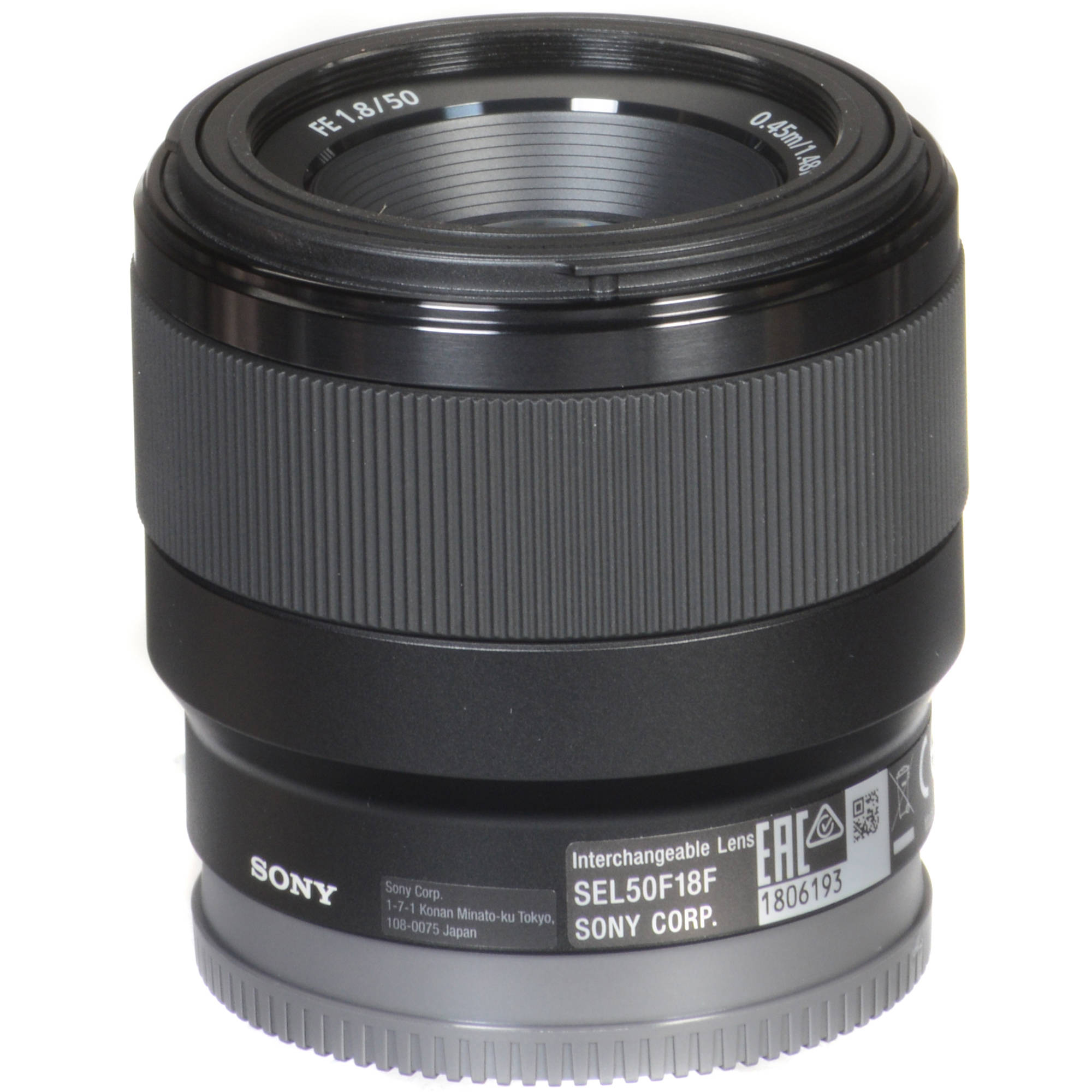 Sony FE 50mm f/1.8 Lens SEL50F18F Greentoe Photo Video