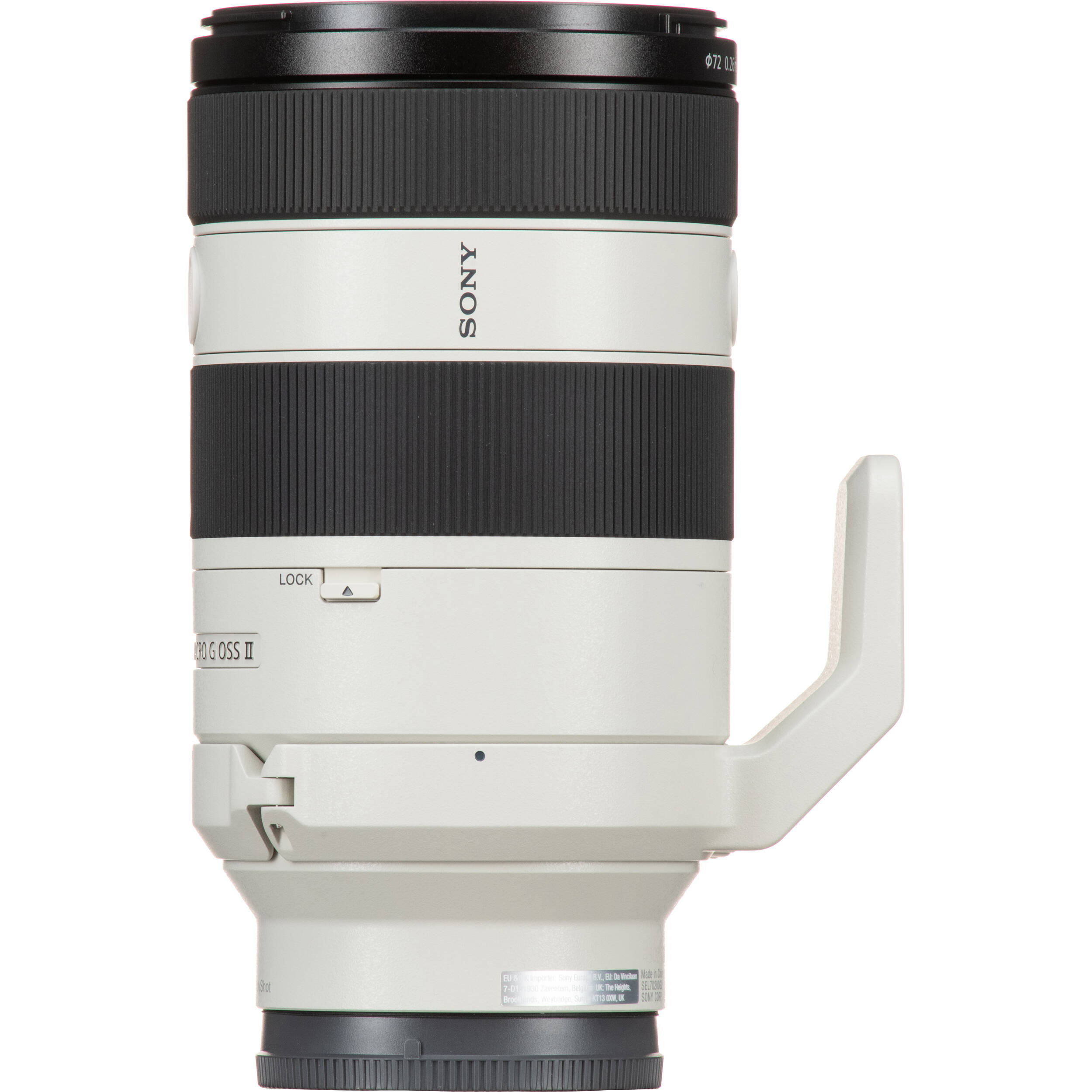 Sony FE 70-200mm f/4 Macro G OSS II Lens (Sony E) SEL70200G2 Greentoe