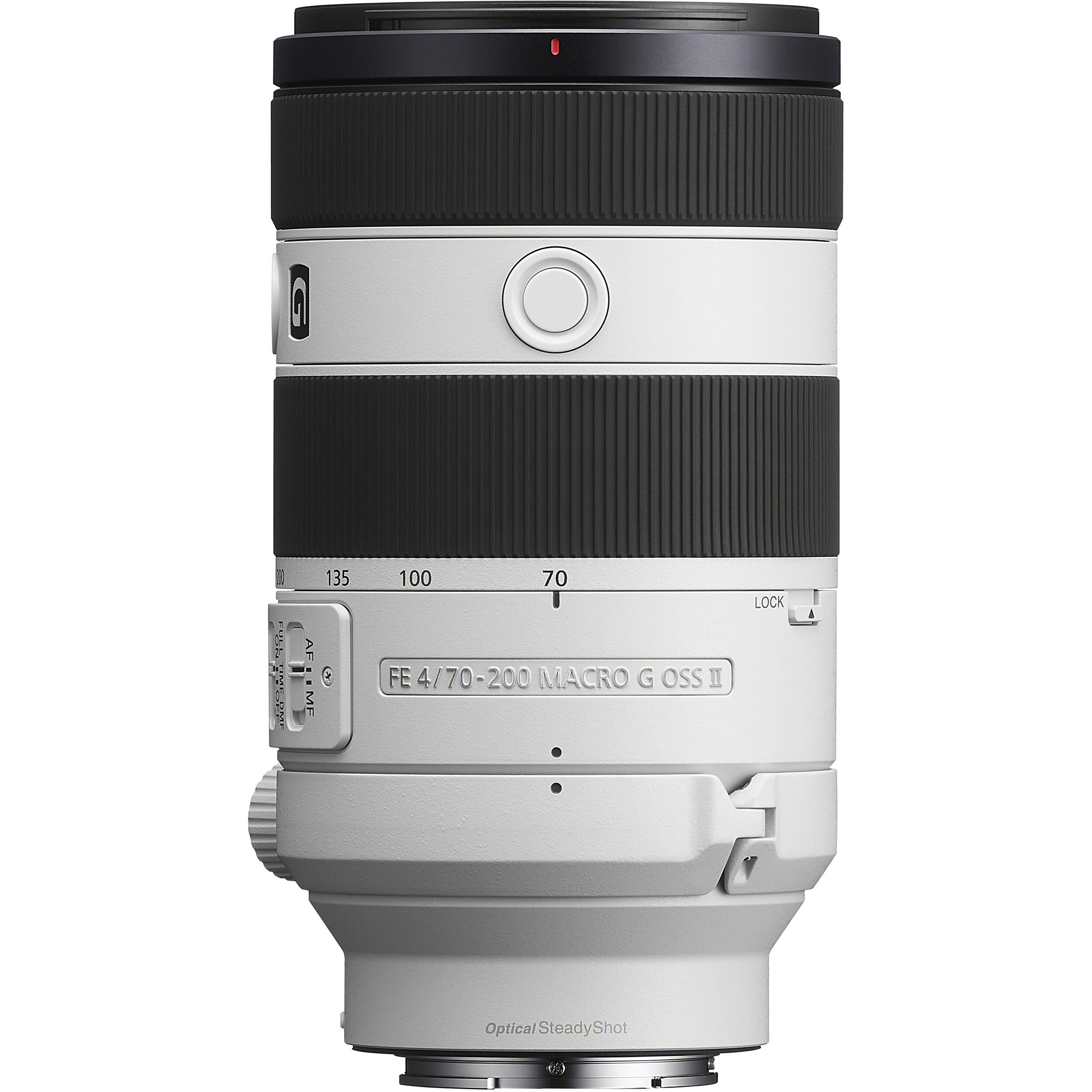 Sony FE 70-200mm f/4 Macro G OSS II Lens (Sony E) SEL70200G2 Greentoe