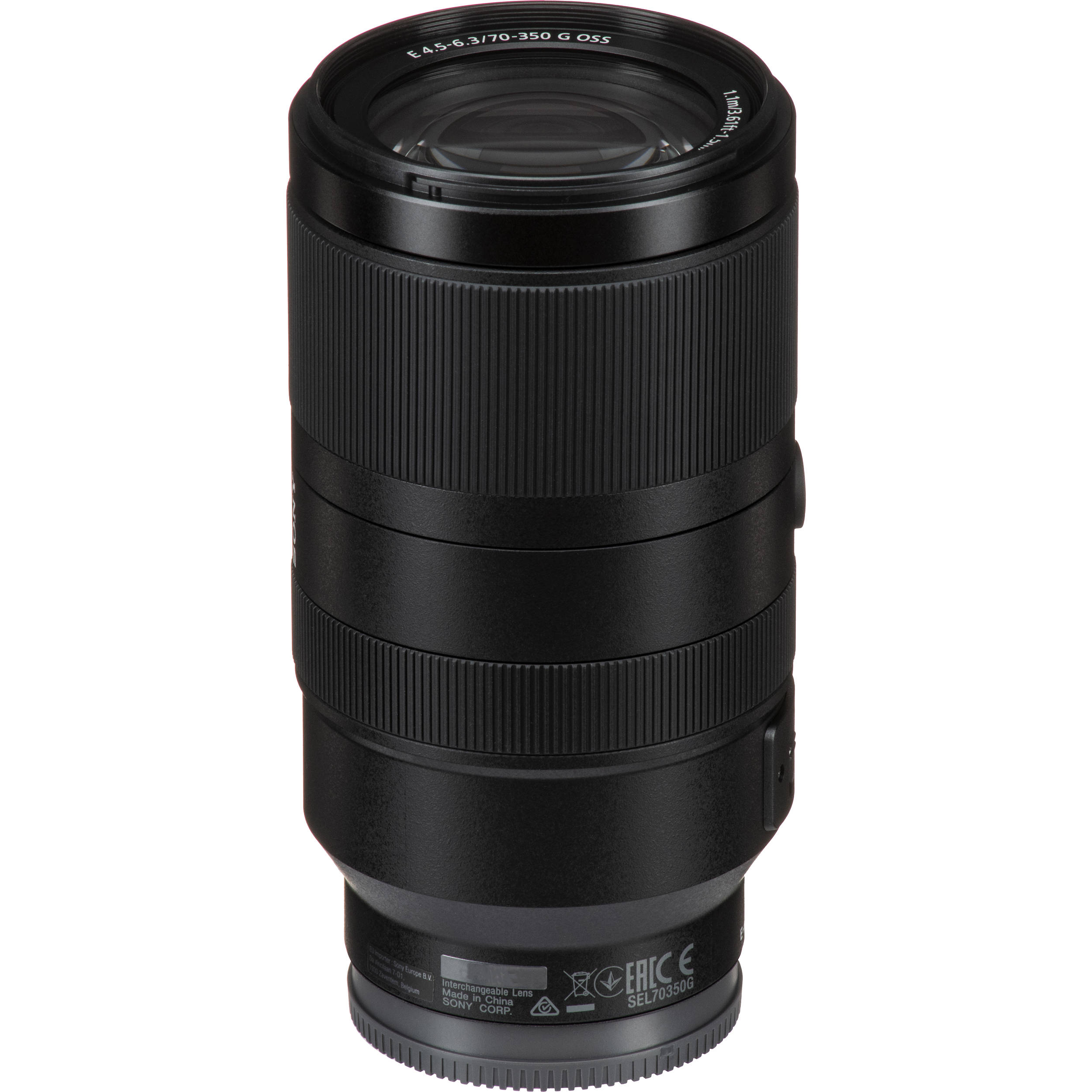 Sony E 70-350mm f/4.5-6.3 G OSS Lens SEL70350G Greentoe
