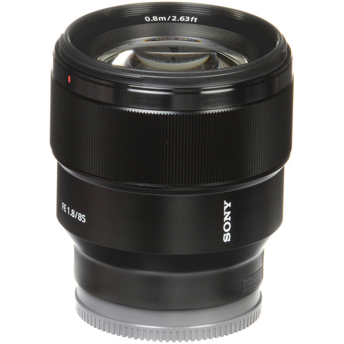 Sony FE 85mm F1.8 レンズ Sony 85mm F/1.8-22 Medium-Telephoto Fixed Prime Camera Lens