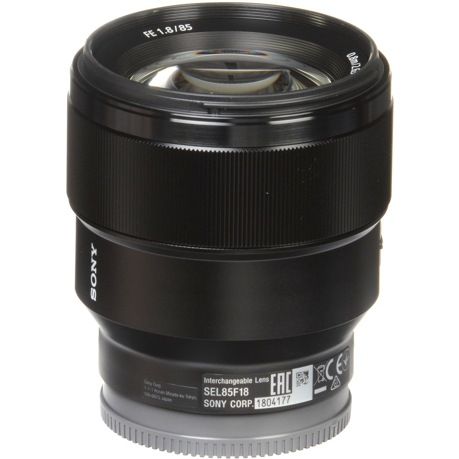 Sony FE 85mm f/1.8 Lens SEL85F18 Greentoe Photo Video