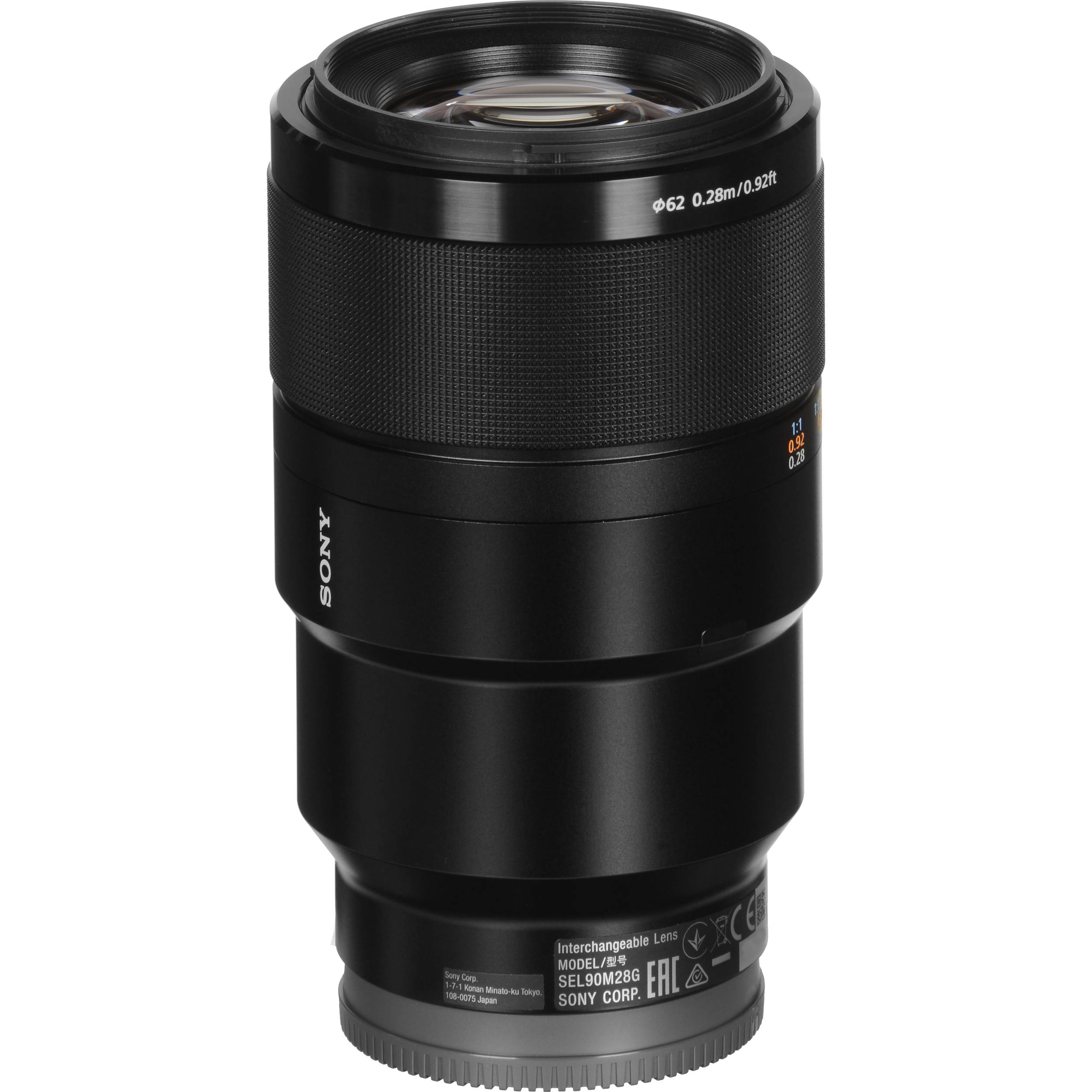 Sony FE 90mm f/2.8 Macro G OSS Lens SEL90M28G GREENTOE Video