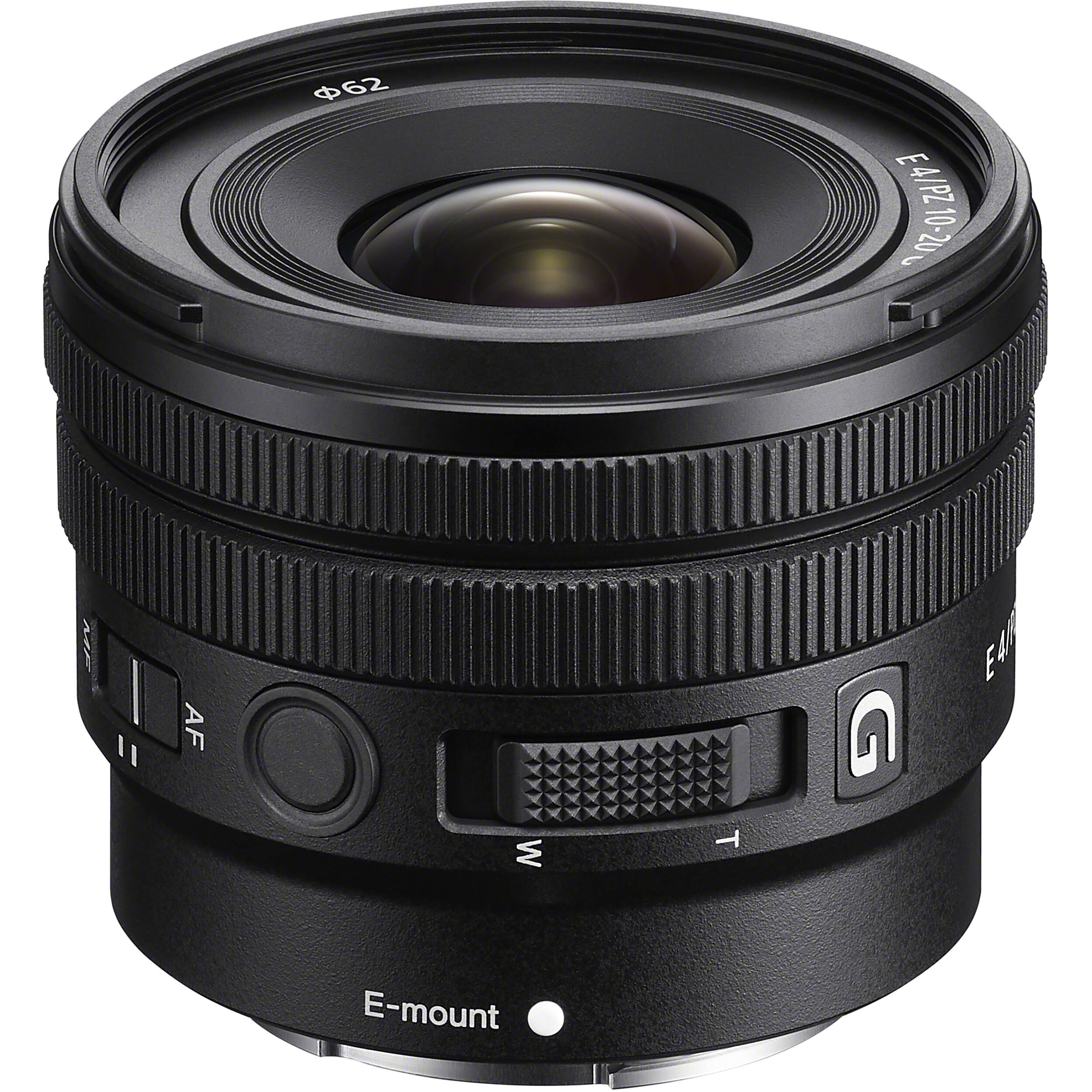 Sony E 10-20mm f/4 PZ G Lens SELP1020G Greentoe