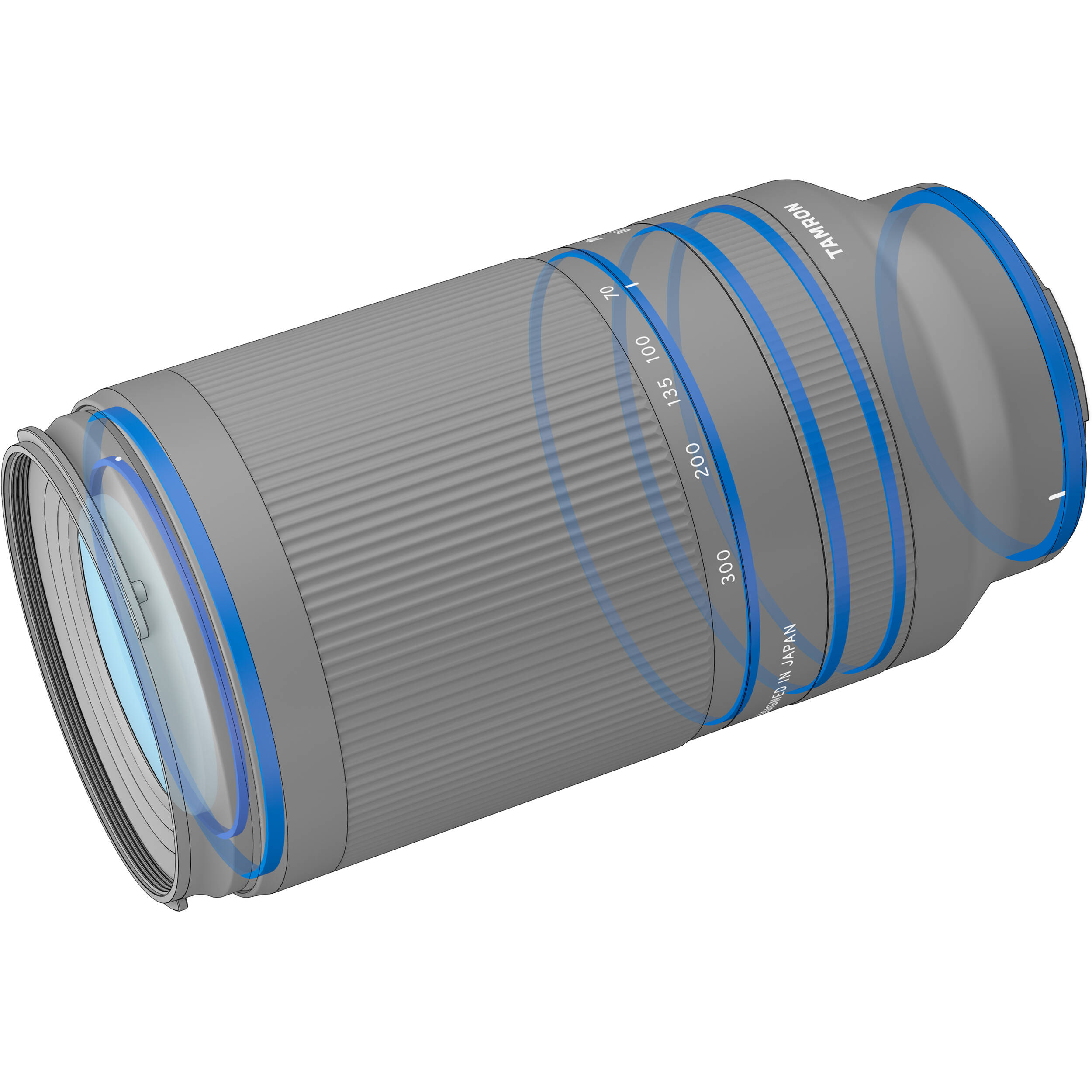 Tamron 70-300mm f/4.5-6.3 Di III RXD Lens for Sony E A047 Greentoe