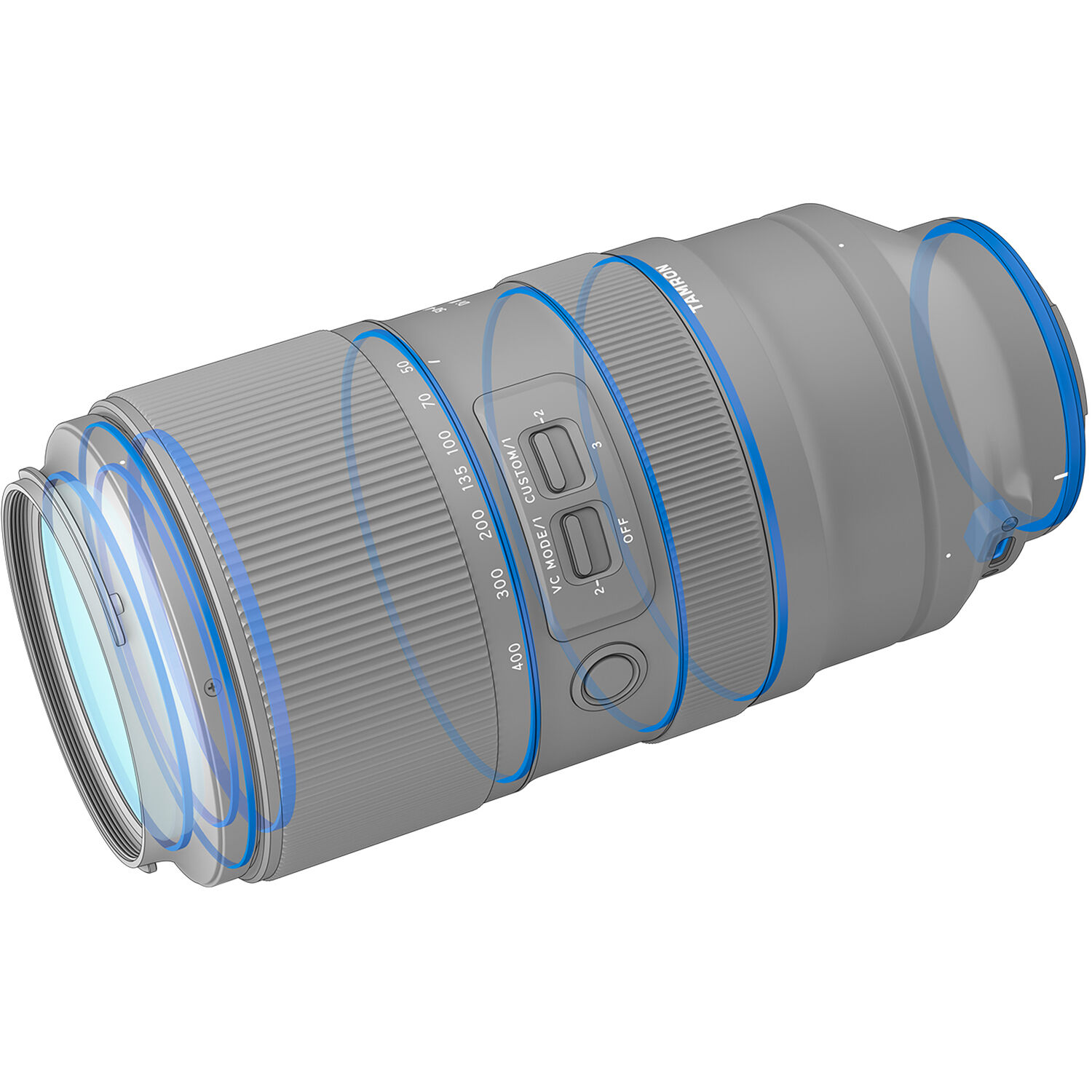Tamron 50-400mm f/4.5-6.3 Di III VC VXD Lens (Nikon Z)