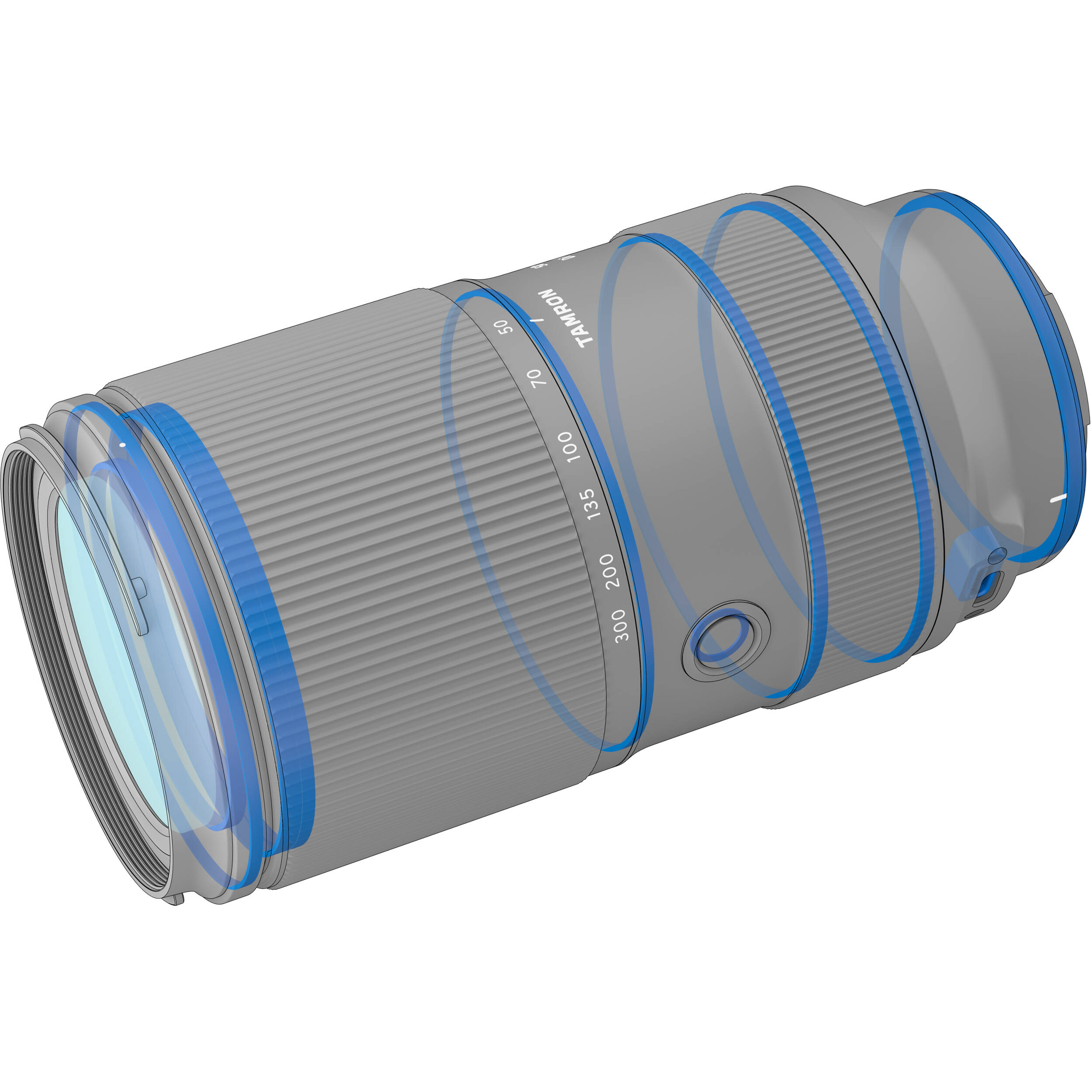 Tamron 50-300mm f/4.5-6.3 Di III VC VXD Lens (Sony E) AFA069S700