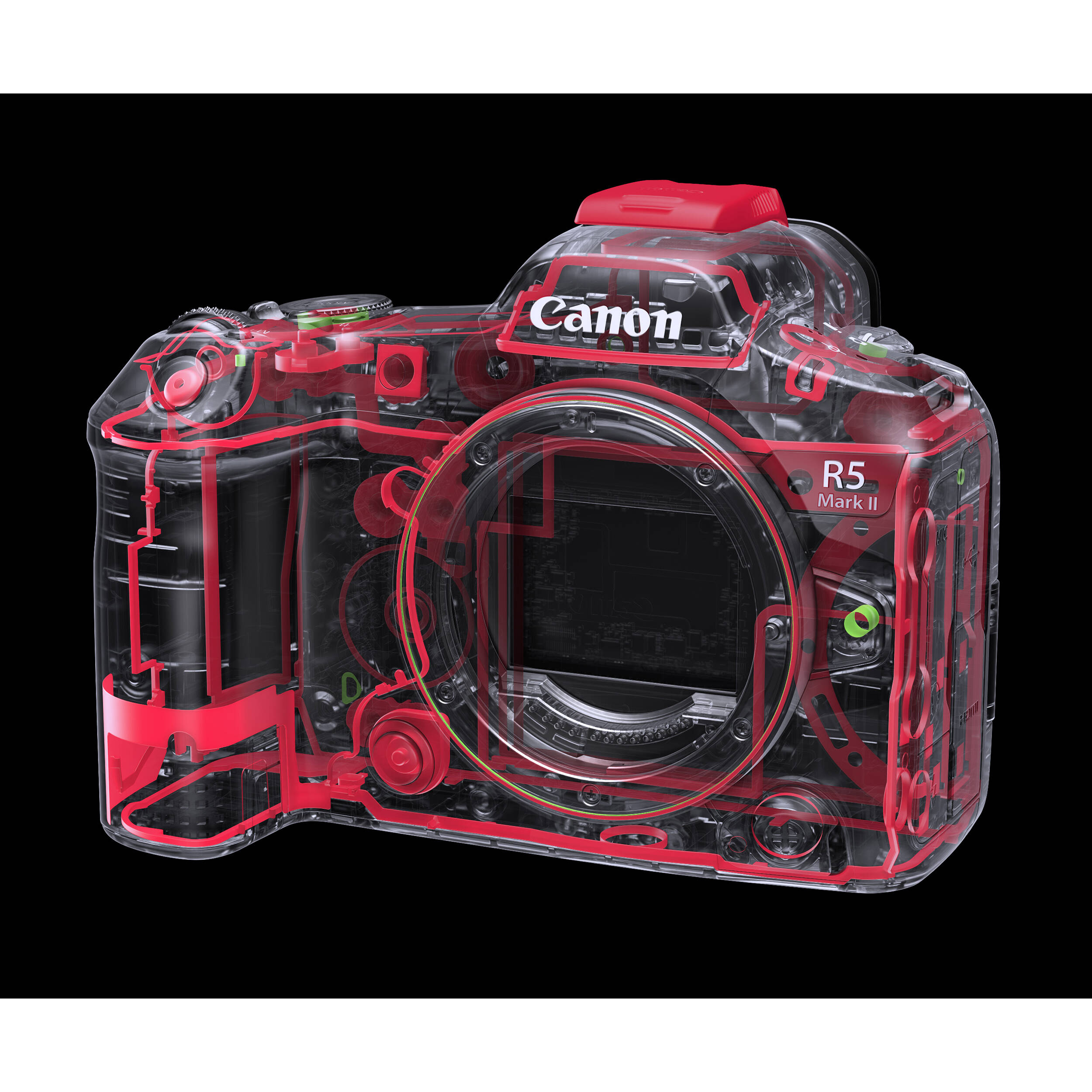 Canon EOS R5 Mark II Mirrorless Camera with 24-105mm f/4
