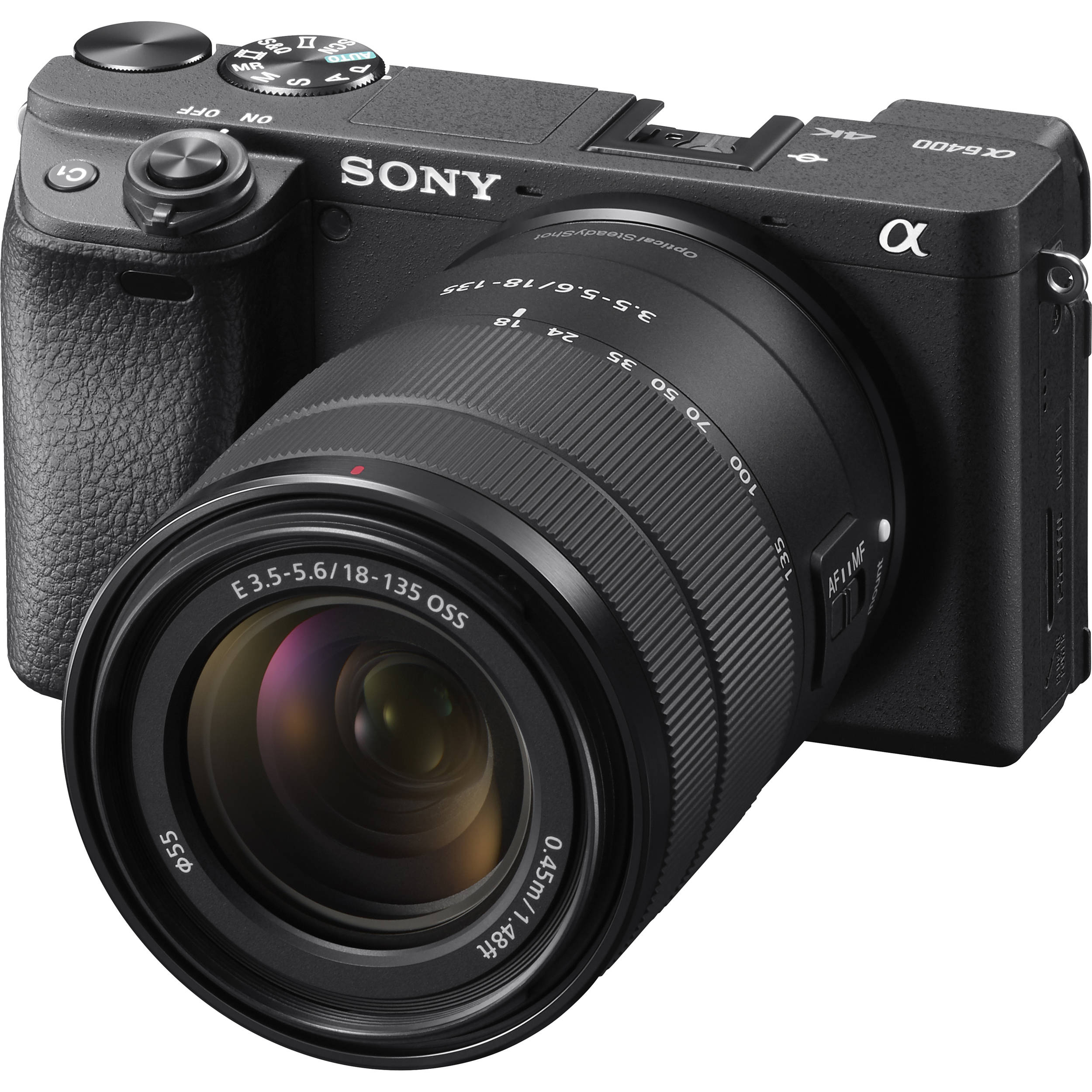 Sony Alpha a6400 Mirrorless Digital Camera ILCE-6400M/B Greentoe