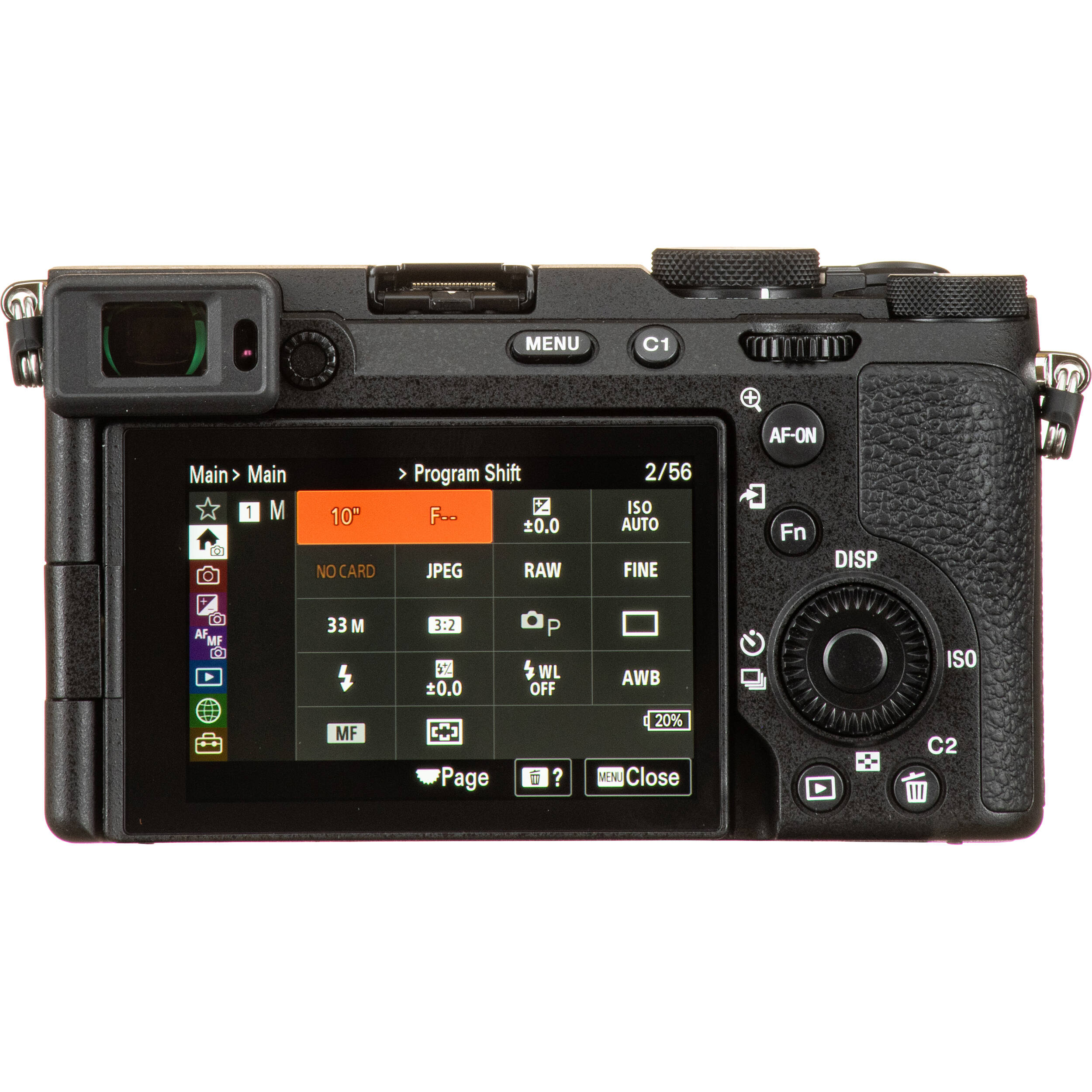 Sony a7C II Mirrorless Camera (Black) ILCE-7CM2/B Greentoe