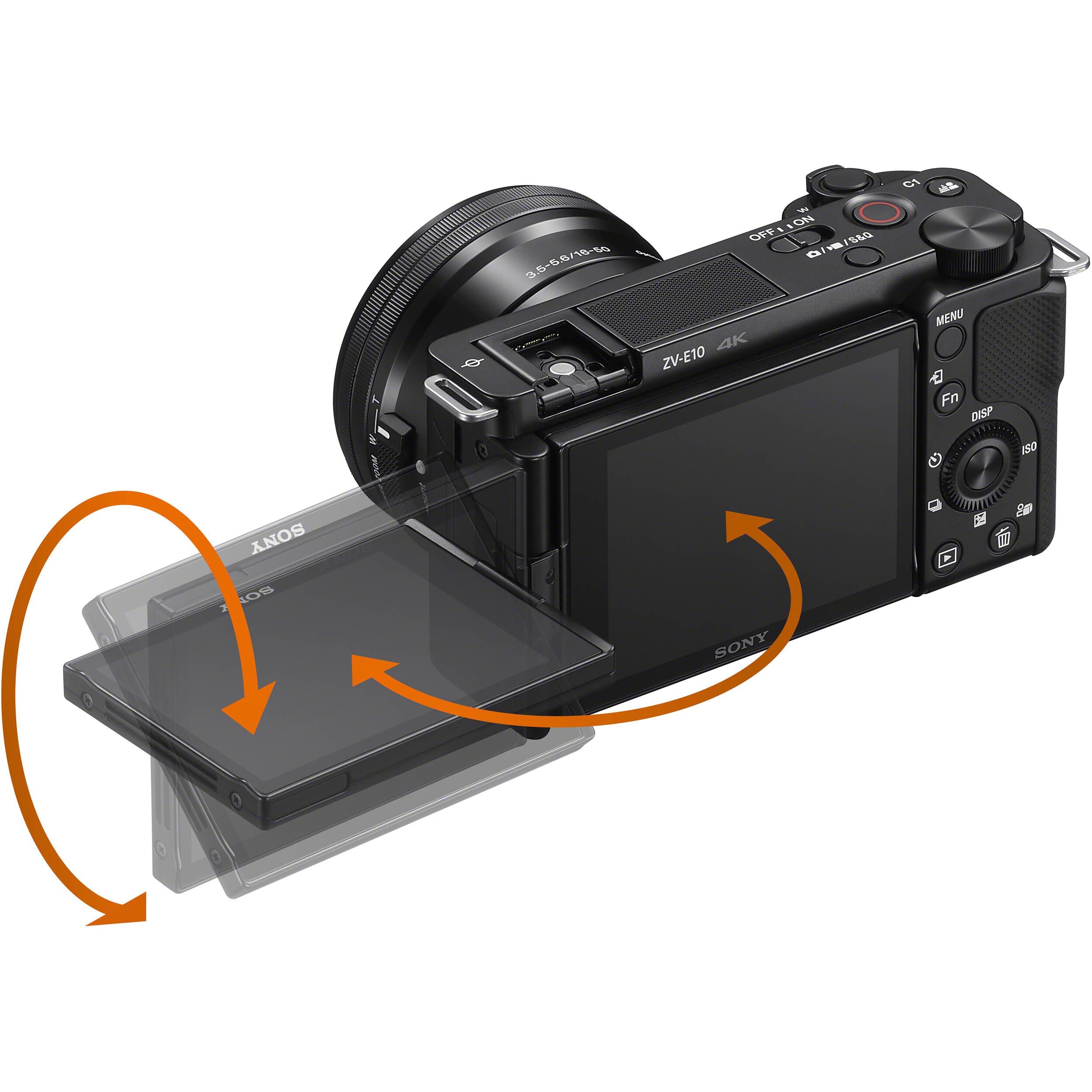 Sony ZVE10 Mirrorless Camera (ZV-E10 Camera Body, Black) Greentoe