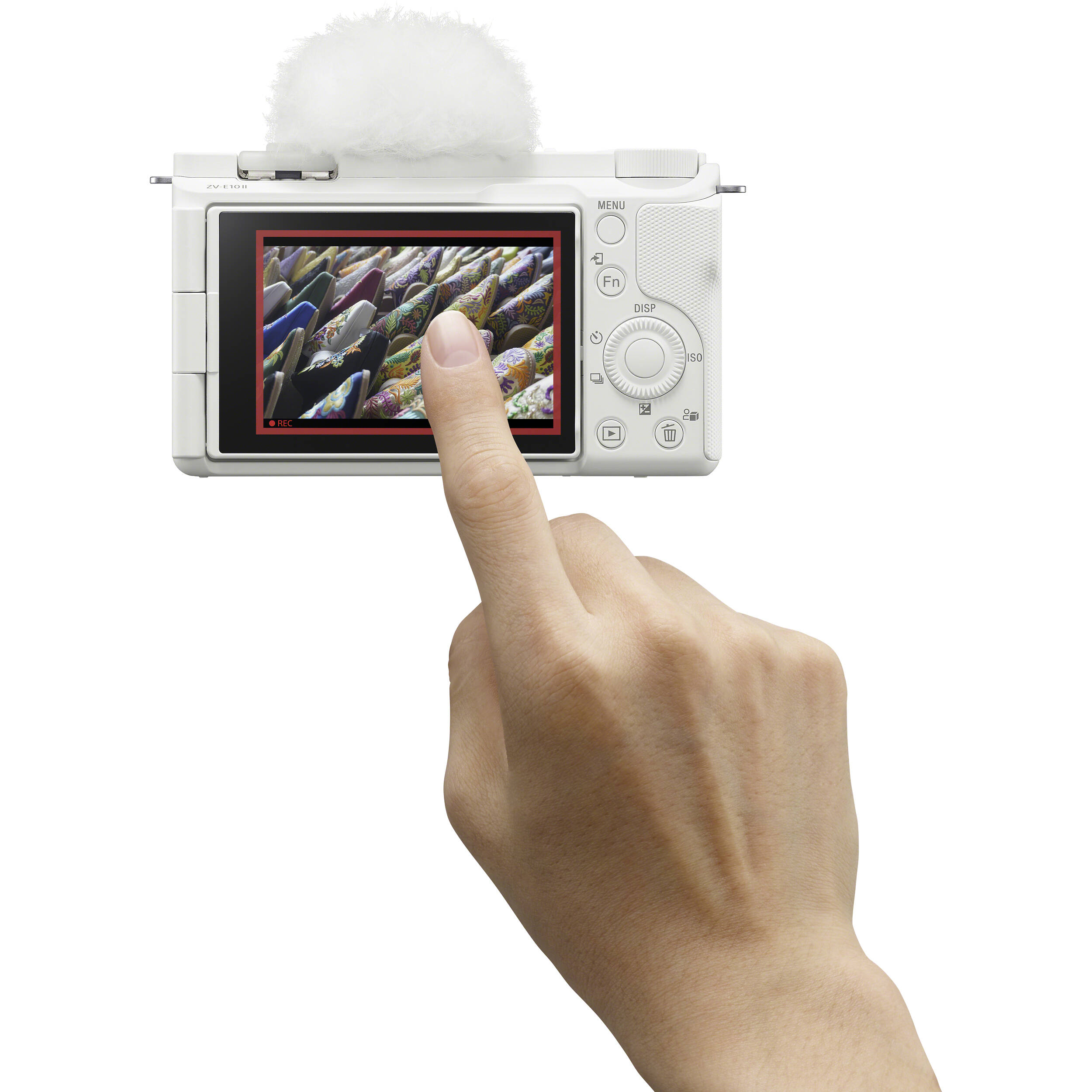 Sony ZV-E10 II Mirrorless Camera (White) ZVE10M2W Greentoe