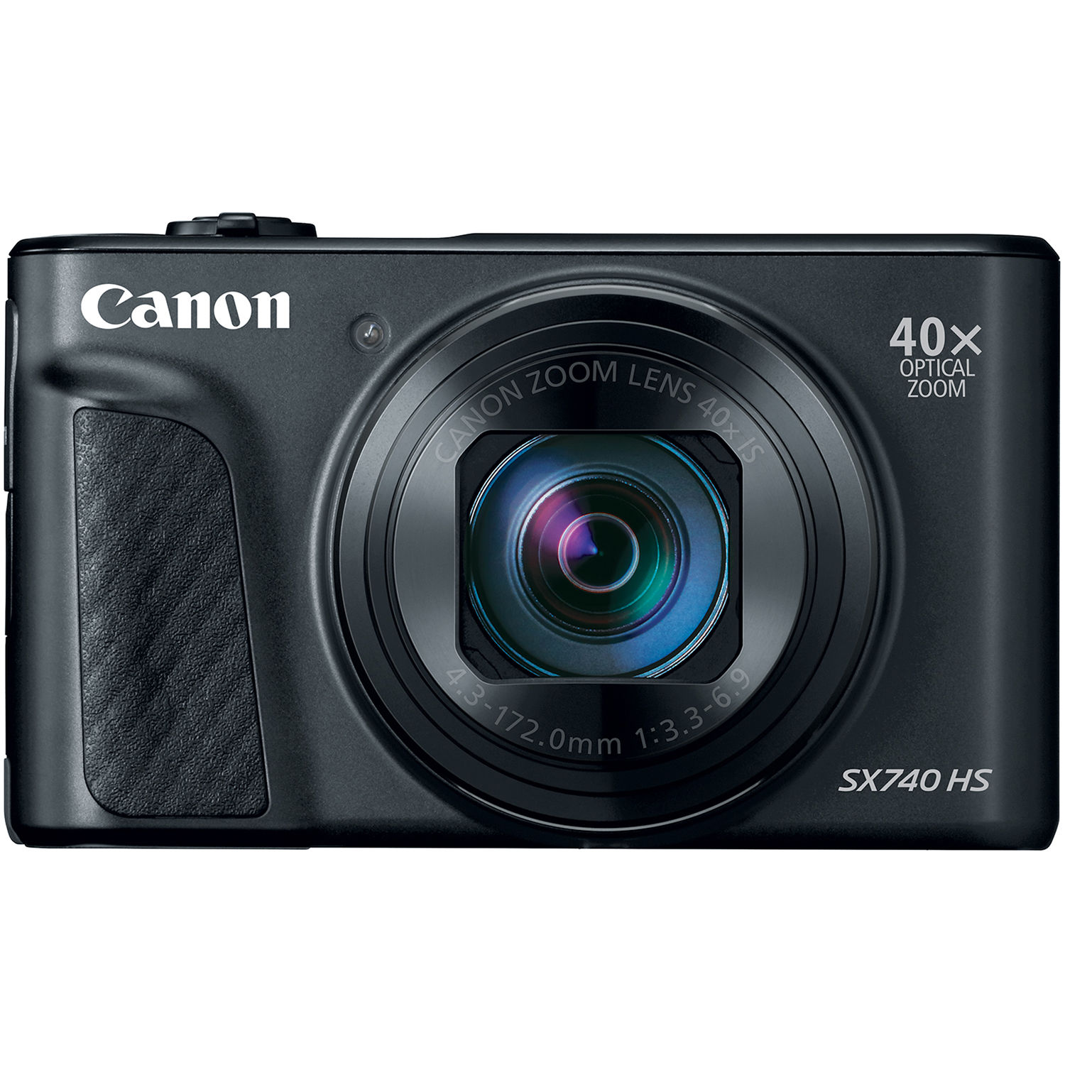 Canon PowerShot SX740 HS Digital Camera (Black) 2955C001 Greentoe