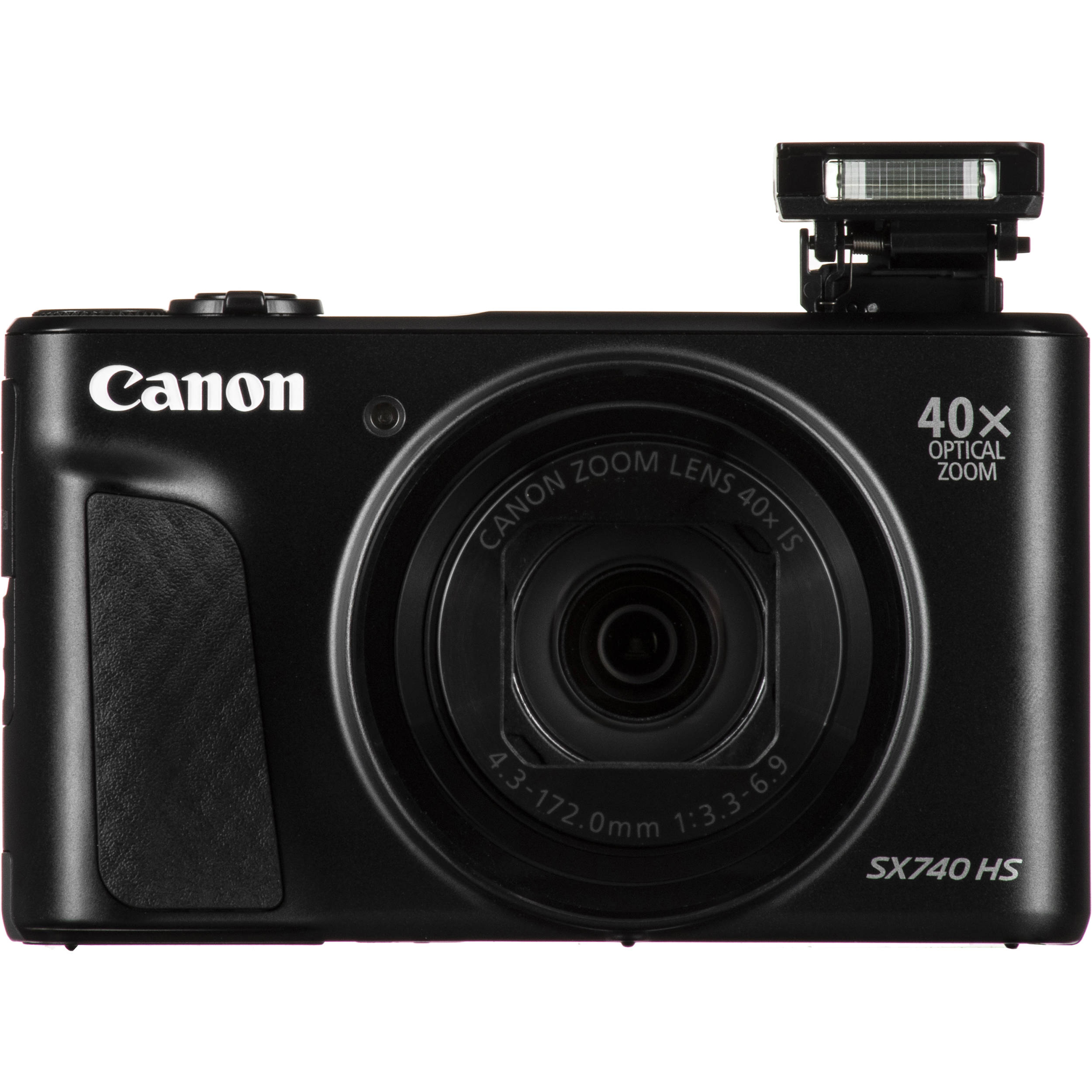 Canon PowerShot SX740 HS Digital Camera (Black) 2955C001 Greentoe