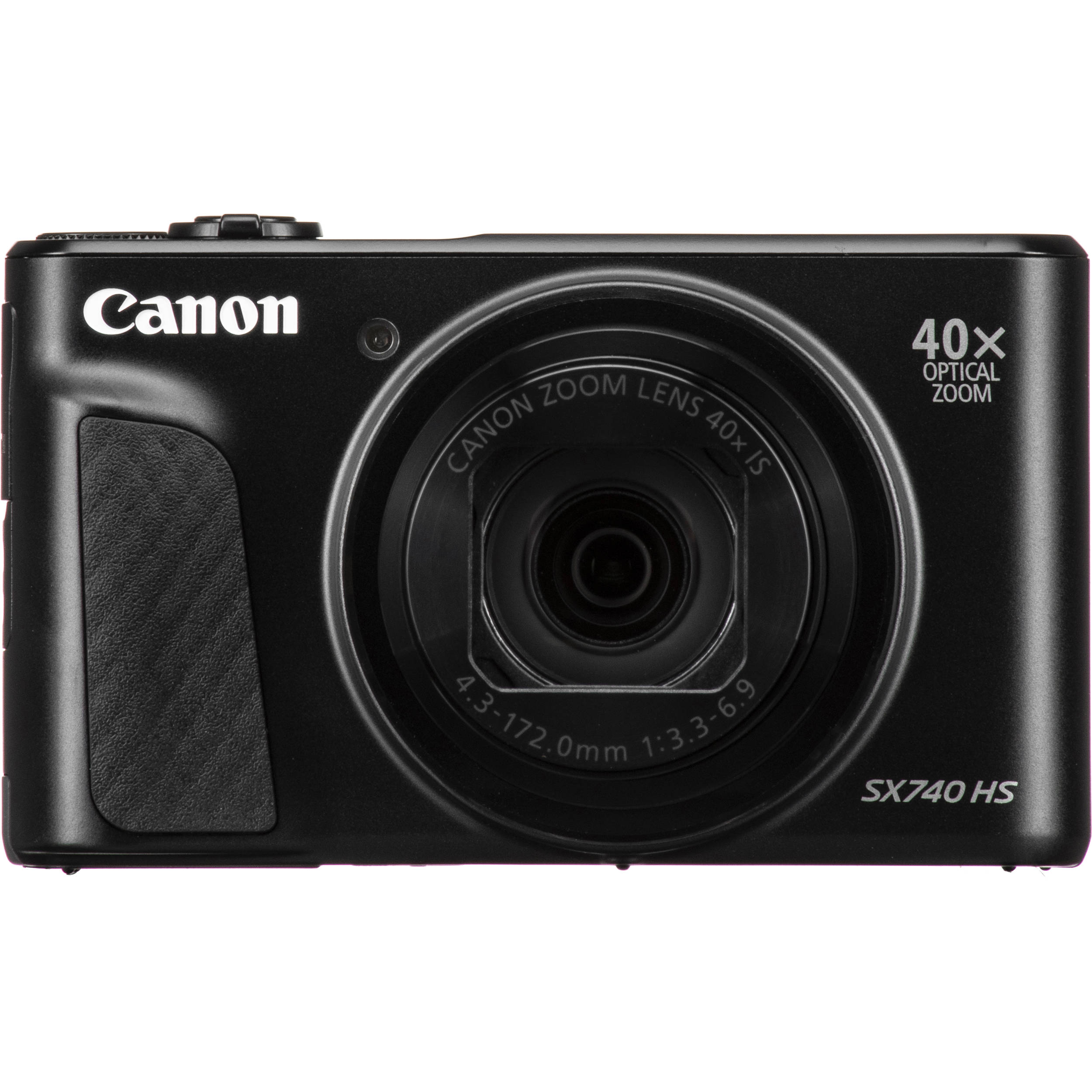 Canon PowerShot SX740 HS Digital Camera (Black) 2955C001 Greentoe