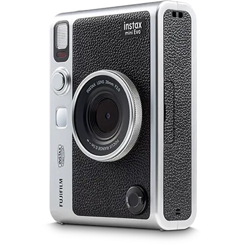 Copriobiettivo Protettivo Per Fuji Instax Mini EVO – Plastica PC Con Cordino Antismarrimento (Nero E Altri Colori)