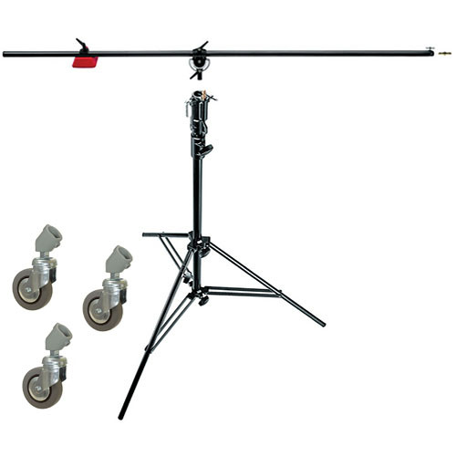 Manfrotto 085BS Heavy Duty Boom and Stand (Black) 085BS Greentoe