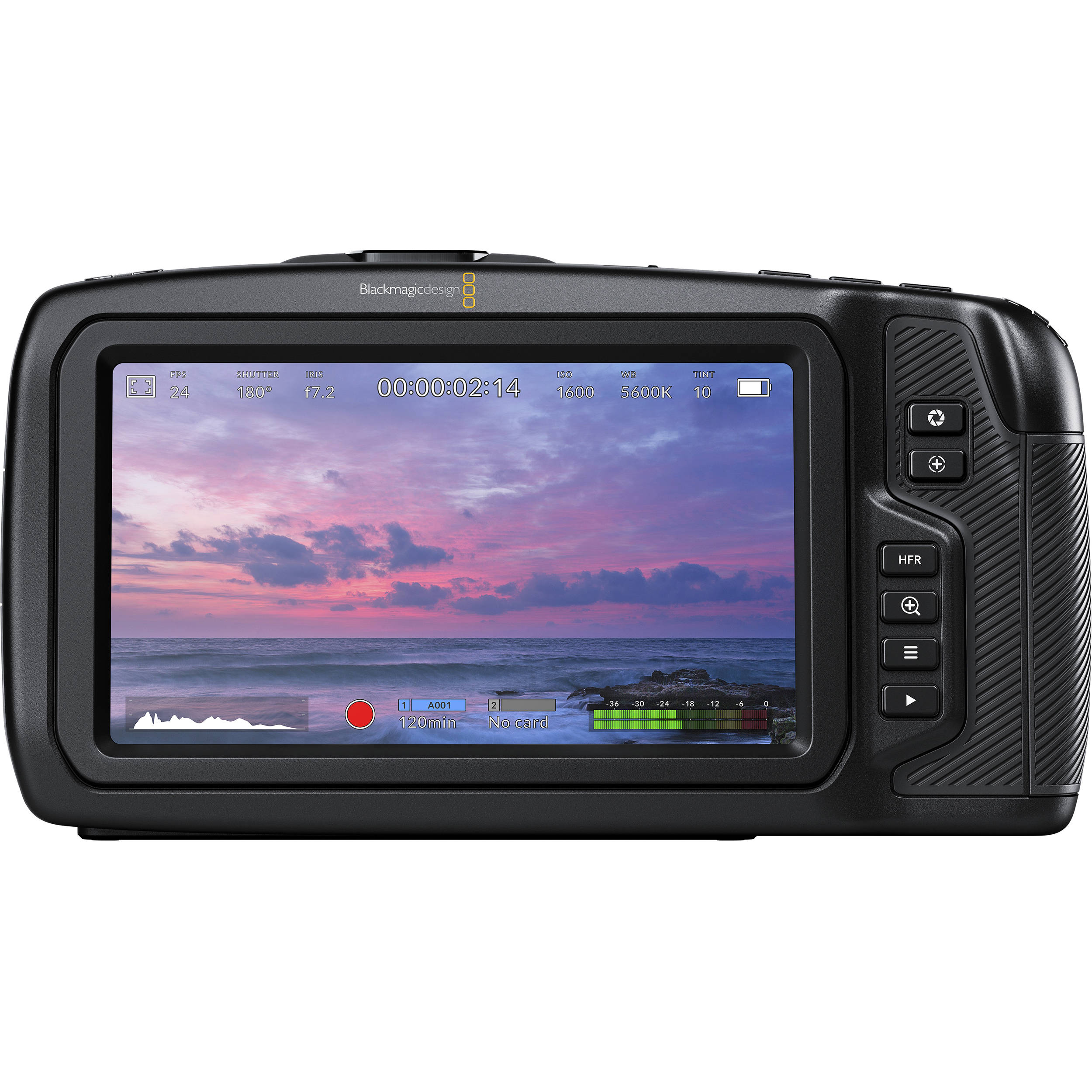 Blackmagic Design Pocket Cinema Camera 4K CINECAMPOCHDMFT4K Greentoe