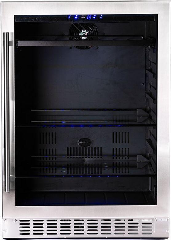 Azure A224BEVS 24 Inch Stainless Steel Freestanding or Built-In Beverage Center