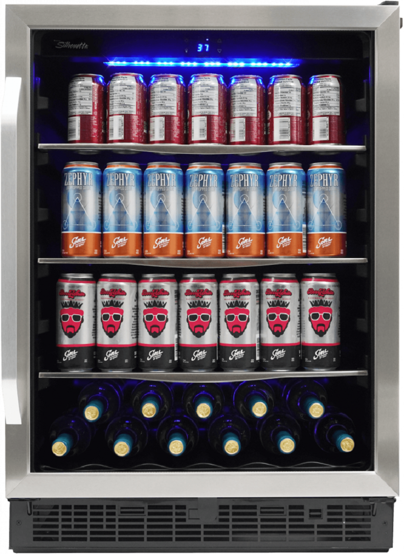 Danby SBC057D1BSS Stainless Steel Freestanding or Built In Beverage Center