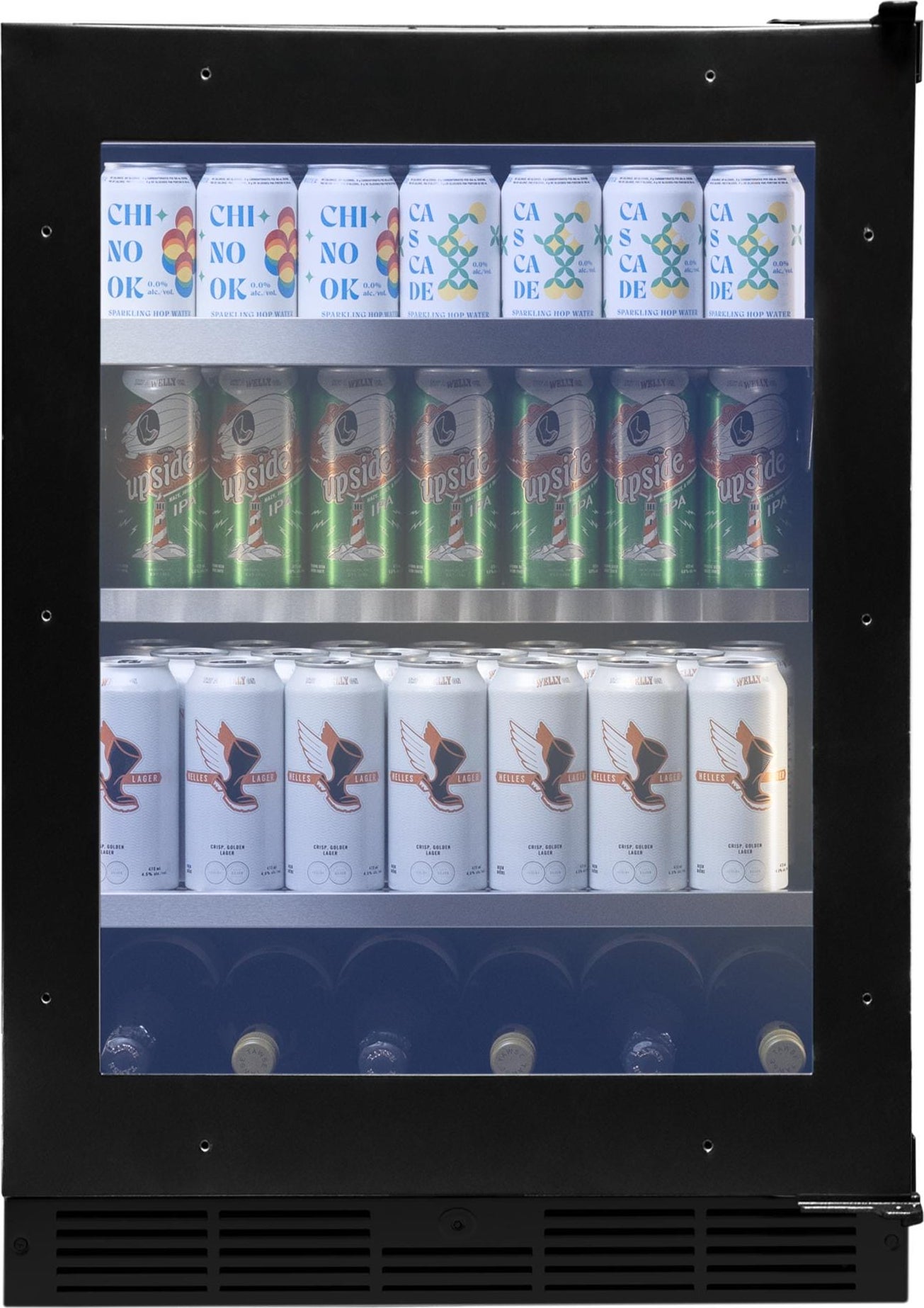 Danby SPRBC052D3SSP Silhouette Pro 24 Inch Under Counter Beverage Centrer: Panel