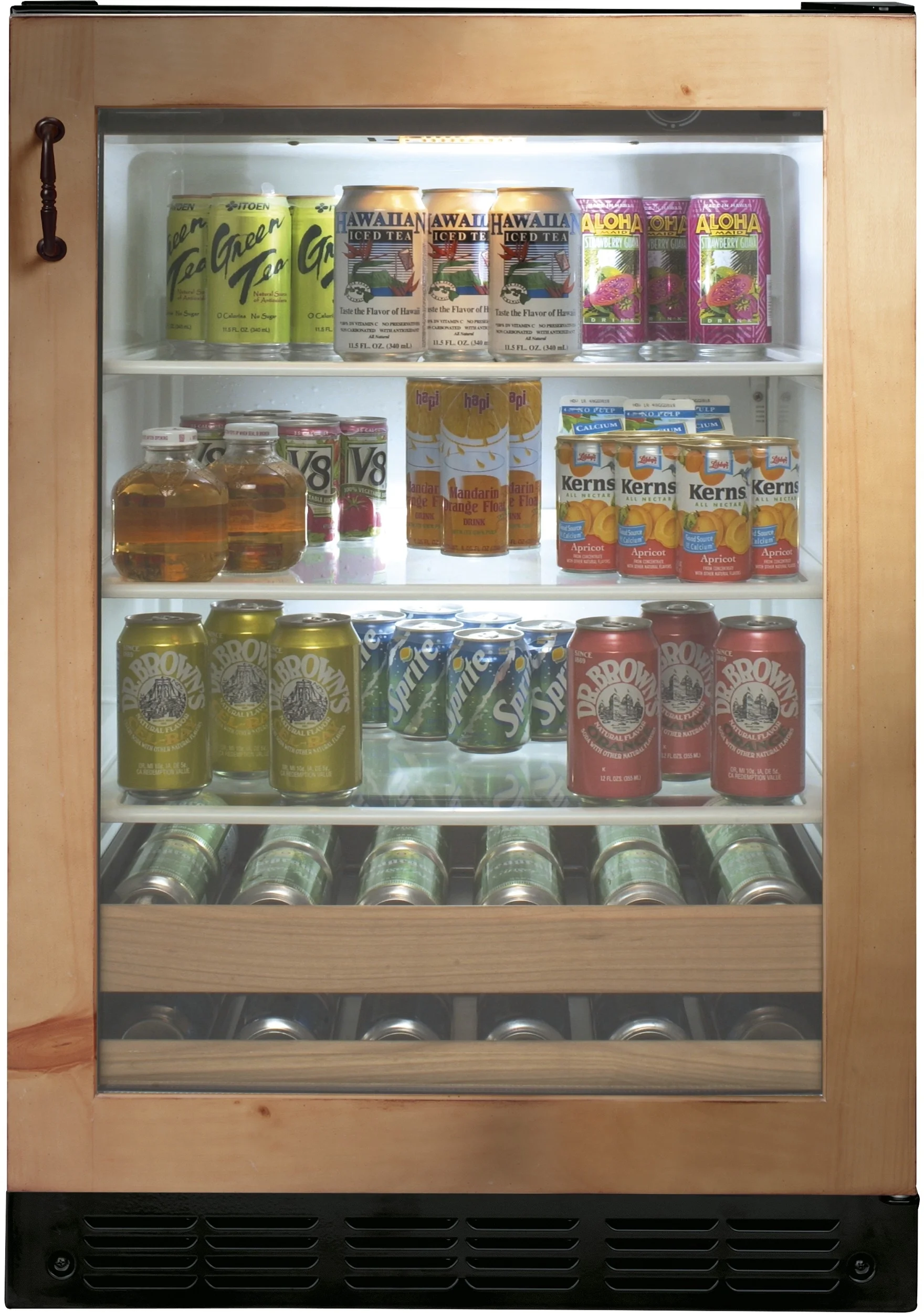 Monogram ZDBI240HII 24 Inch Panel Ready Freestanding or Built In Beverage Center