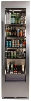 Perlick CR24B24RL 24 Inch Column Beverage, Single Zone, Glass Overlay Ready: Panel