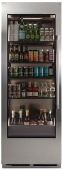 Perlick CR30B24LL 30 Inch Column Beverage, Single Zone, Glass Overlay Ready: Panel Panel Ready Glass Door