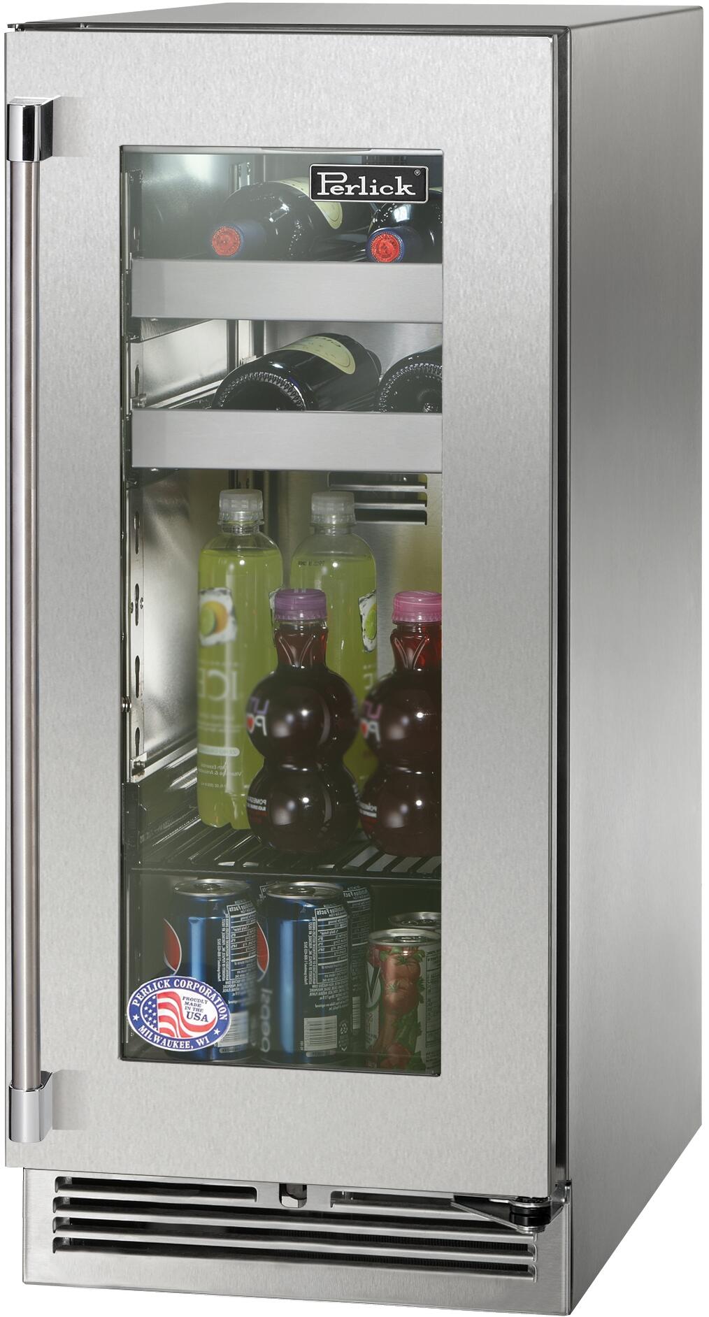 Perlick HP15BM43RL  Signature Series 15 Inch Built-In Beverage Center