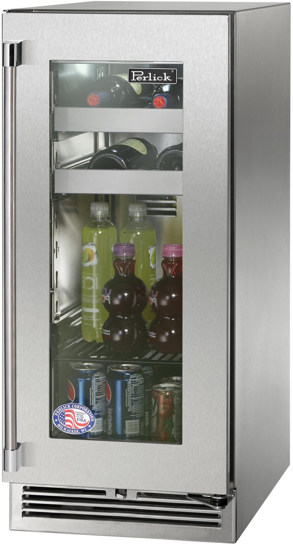 Perlick HP15BO43RL  Signature Series 15 Inch Beverage Center