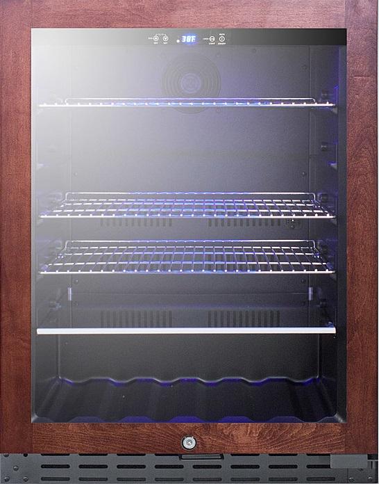 Summit ALBV2466PNR 24 Inch Panel Ready Freestanding or Built In Beverage Center