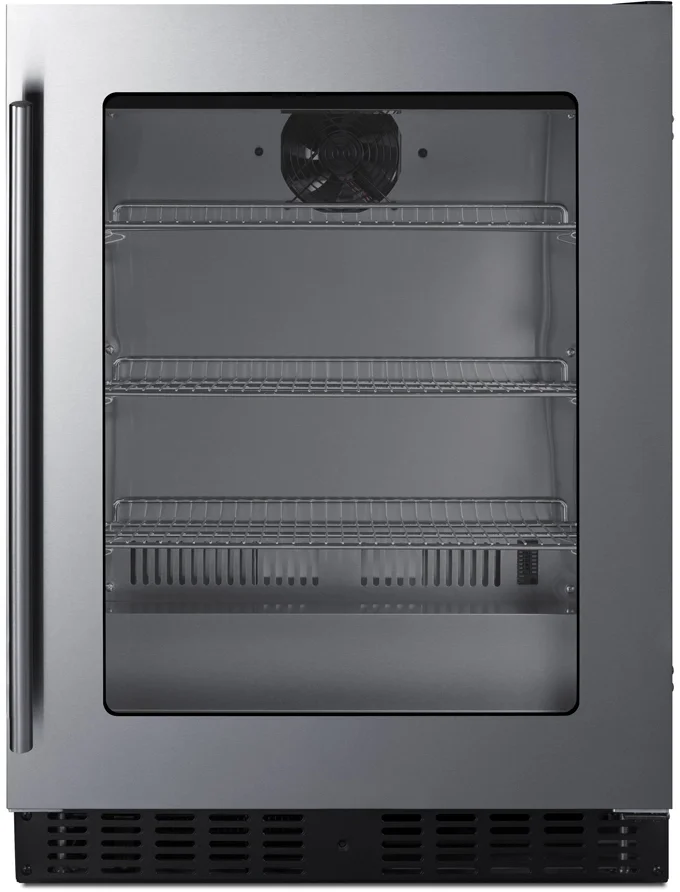 Summit ASDG2411 24 Inch Stainless Steel Beverage Center