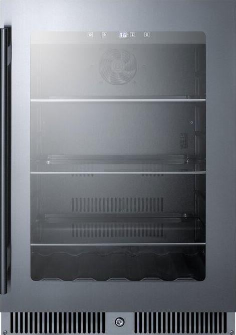 Summit CL24BV Classic Series 24 Inch Stainless Steel Beverage Center