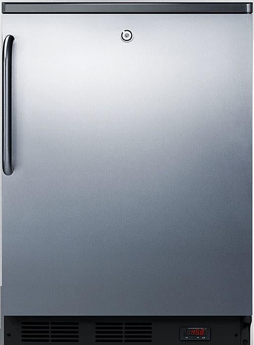 Summit FF7LBLKBIPUBSSTB  24 Inch Beverage Center