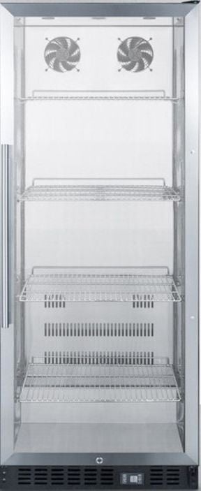 Summit SCR1156 24 Inch Stainless Steel Freestanding Beverage Center