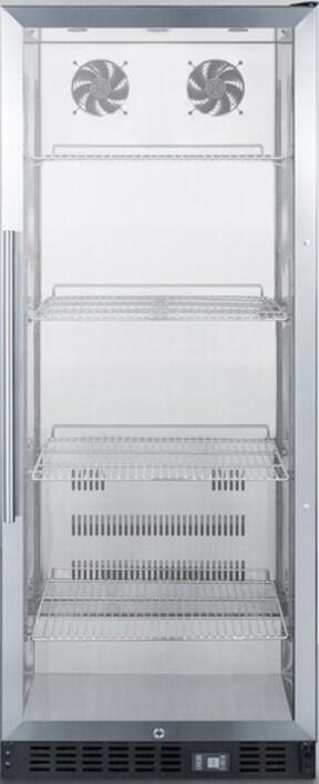 Summit SCR1156CSS 24 Inch Stainless Steel Freestanding Beverage Center