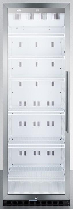 Summit SCR1400WLHCSS 24 Inch Freestanding Beverage Center