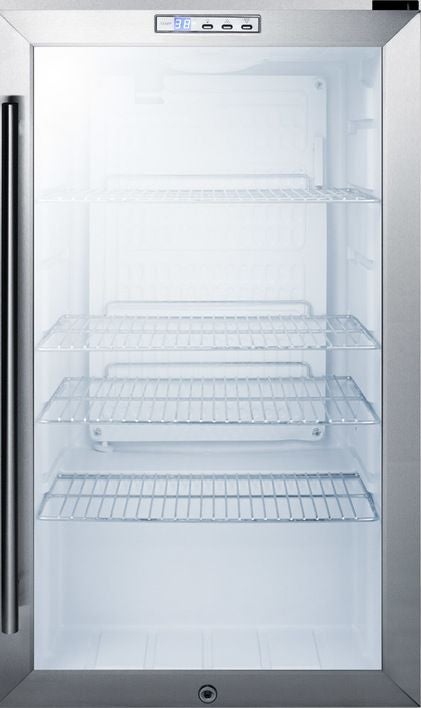 Summit SCR486LBICSS Freestanding or Built In Beverage Center