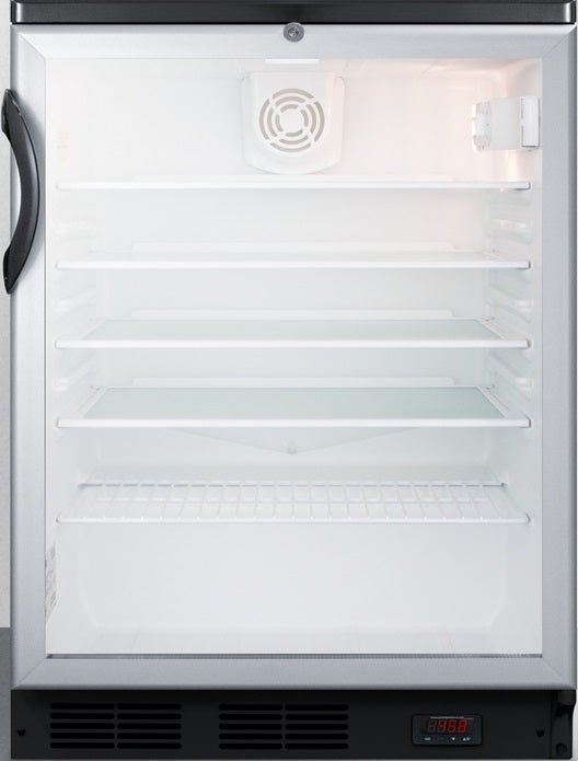 Summit SCR600BGLDTPUB 24 Inch Freestanding or Built-In Beverage Center