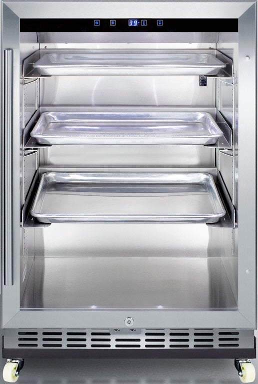 Summit SCR611GLOSRI 24 Inch Beverage Center