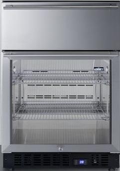 Summit SCR615TD 24 Inch Beverage Center