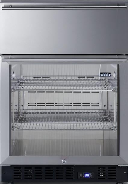 Summit SCR615TDCSS  24 Inch Beverage Center