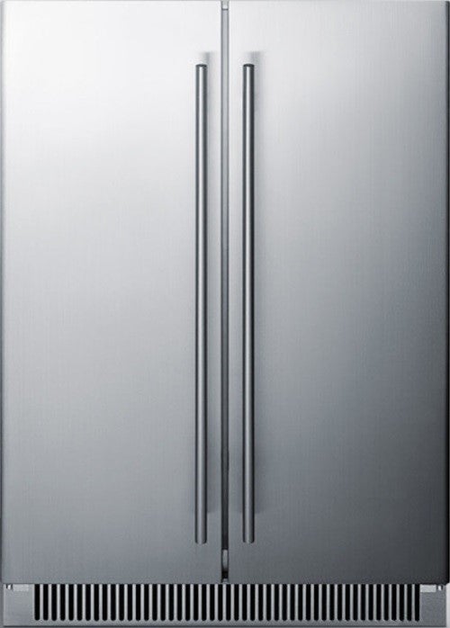 Summit SWBV24SS 24 Inch Stainless Steel Freestanding Beverage Center