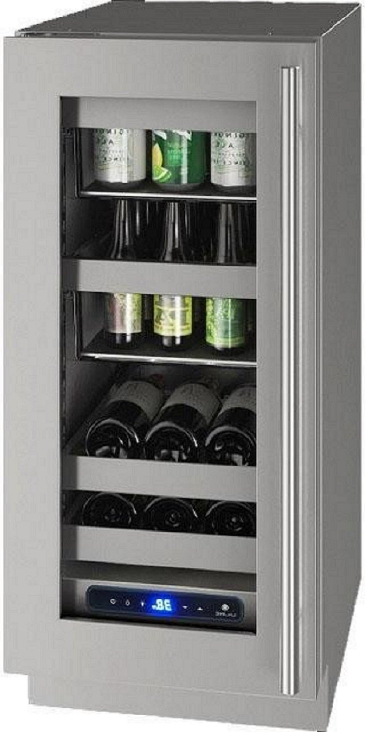 U-Line UHBV515SG51A 5 Class Series 15 Inch Stainless Steel Freestanding or Built In Beverage Center