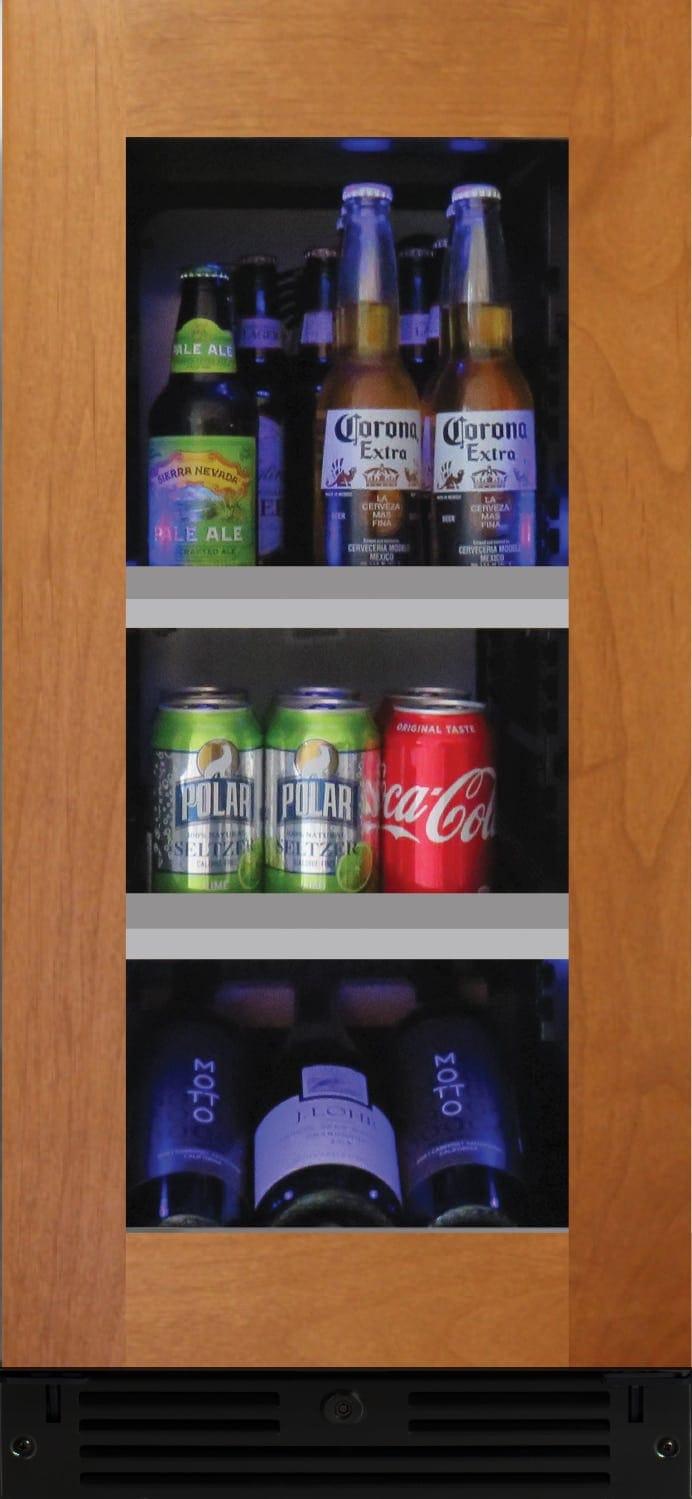 XO XOU15BCGOR 15 Inch Panel Ready Freestanding or Built-In Beverage Center