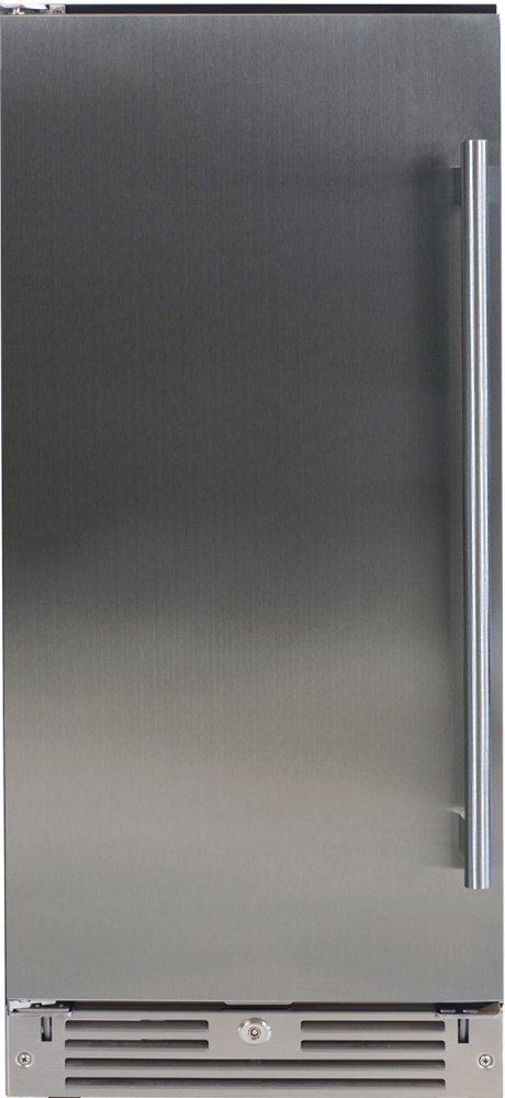 XO XOU15BCSFL 15 Inch Stainless Steel Freestanding or Built In Beverage Center