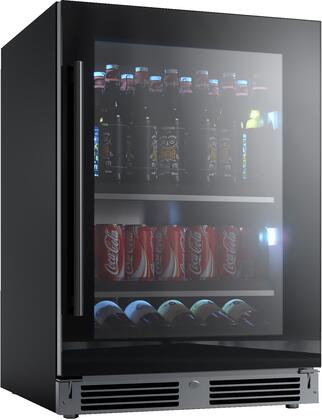 XO XOU24BCGBR 24 Inch Freestanding or Built-In Beverage Center