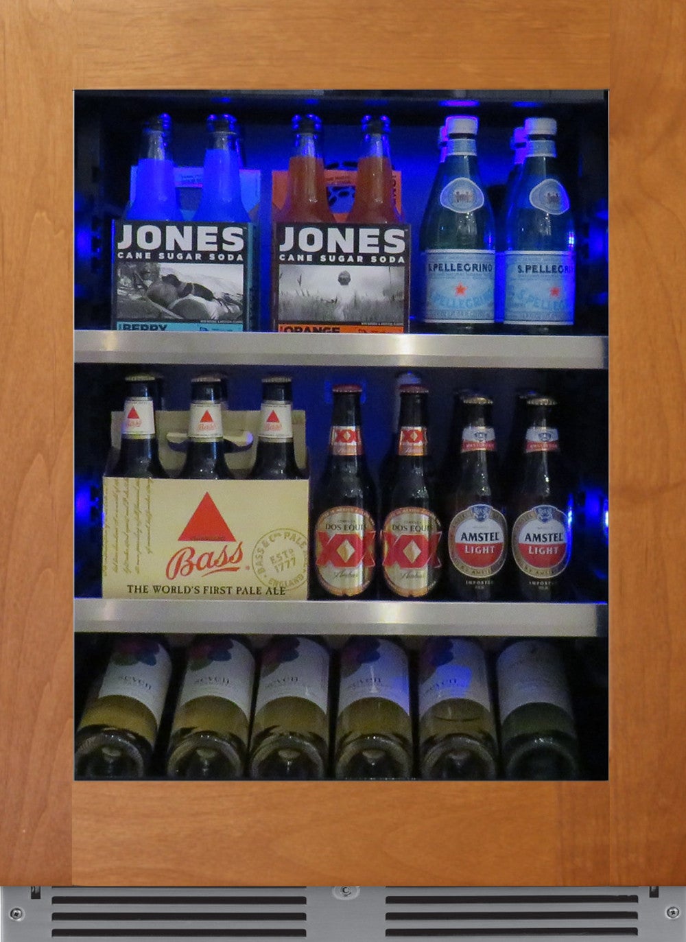 XO XOU24BCGOL 24 Inch Panel Ready Freestanding or Built In Beverage Center