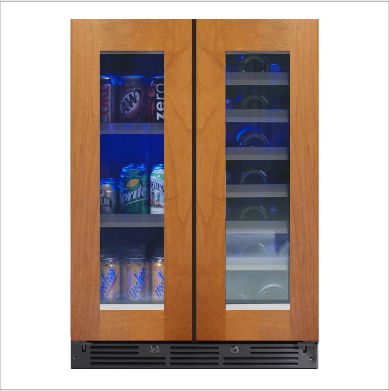 XO XOU24BWDDGO  24 Inch Freestanding or Built-In Beverage Center