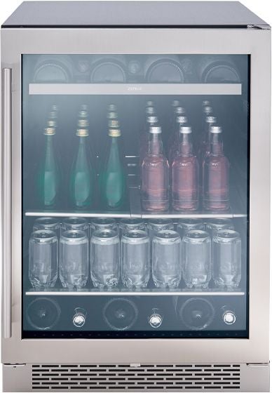 Zephyr PRB24C01BG Presrv Series 24 Inch Stainless Steel Freestanding or Built In Beverage Center